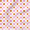 Checkers (Pink) | Children Fabric Design | Julie Storie Designs